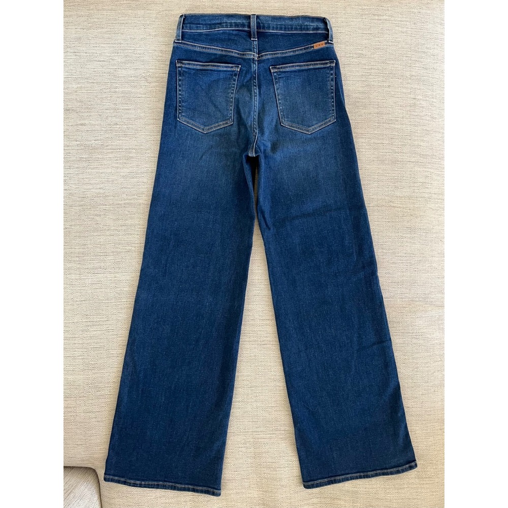 AYR The Dynamo Size 26 Sayonara Dark Wash Wide Leg High Rise Jeans Stretch - Picture 4 of 8